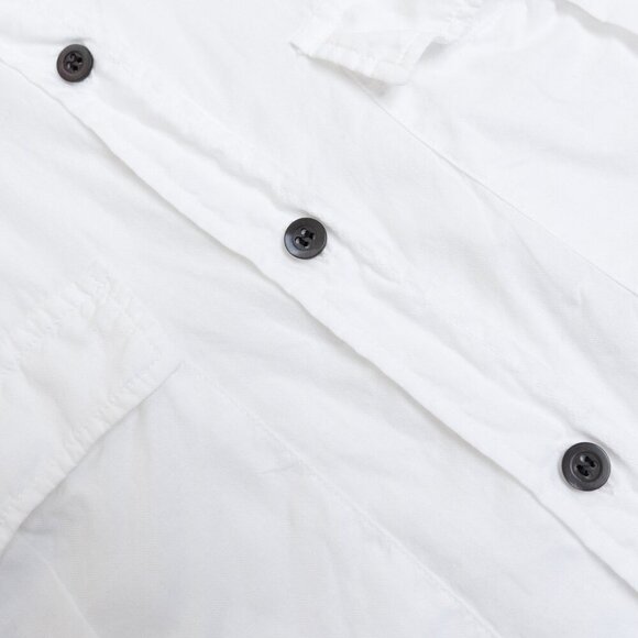 Dries Van Noten Shirt White Utility Long Sleeve Button Down Large EU 42 - Picture 6 of 15